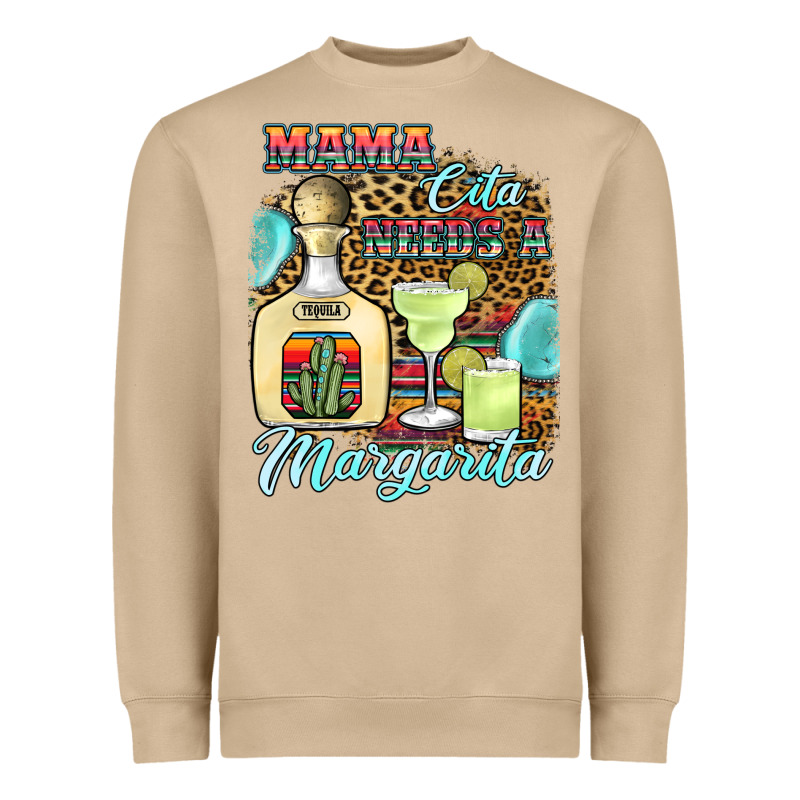 Mama Cita Needs A Margarita1 Heavyweight Sweatshirt by JahusDesignShop | Teevron