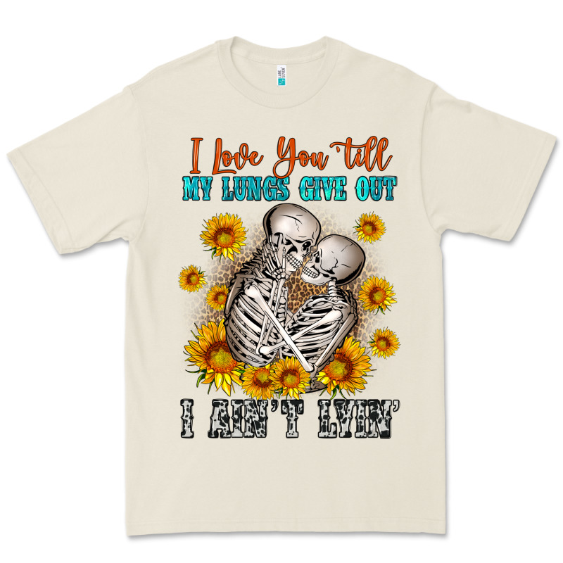 I Love You Till My Lungs Give Out Premium Tee by OliviaCreatesArt | Teevron