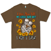 Cacao i love you till my lungs give out Premium Tee - OliviaCreatesArt