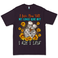 Plum i love you till my lungs give out Premium Tee - OliviaCreatesArt