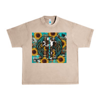 French Oak western blessed sunflower's Urban Heavy Tee - RanaPortraitStore