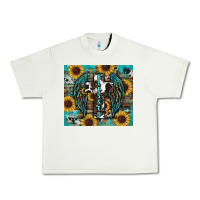 Pistachio western blessed sunflower's Urban Heavy Tee - RanaPortraitStore