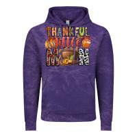 Cloud Purple Thankful Little Mon Vintage Hoodie - CowhideDigitalArt