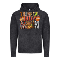 Vintage Black Thankful Little Mon Vintage Hoodie - CowhideDigitalArt