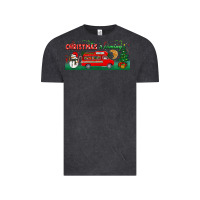 Vintage Black christmas is coming Vintage Tee - BundleAndBundleShop