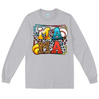Moon Dust Leopard Softball And Baseball Mama Mother's Day Long Sleeve Tee - LillyAllenDesigns