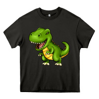 Asphalt Cartoon T-Rex Heavy Core Tee - HowdyJamesFarm