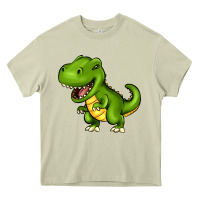 Mossy Cartoon T-Rex Heavy Core Tee - HowdyJamesFarm