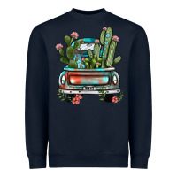Navy farm truck, Heavyweight Sweatshirt - JahusDesignShop