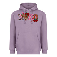 Lavender xoxo highland cow Heavyweight Hoodie - RanaPortraitStore