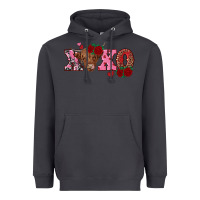 Smoke xoxo highland cow Heavyweight Hoodie - RanaPortraitStore