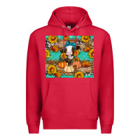 Cardinal Cow fall pumpkin Premium Hoodie - Artiststas