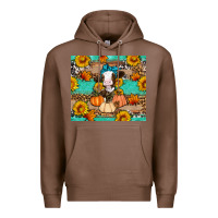Chestnut Cow fall pumpkin Premium Hoodie - Artiststas