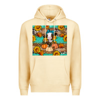 Pina Colada Cow fall pumpkin Premium Hoodie - Artiststas