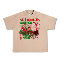 Burro all i want for christmas is a pig Urban Heavy Tee - FaDigitalArtStudio