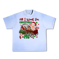 Grape Ice all i want for christmas is a pig Urban Heavy Tee - FaDigitalArtStudio