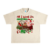 All I Want For Christmas Is A Pig Urban Heavy Tee | Teevron