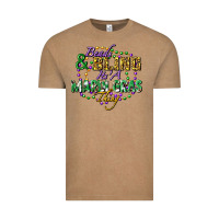 Vintage Coffee heads and bling it's' a mardi gras thing Vintage Tee - FaDigitalArtStudio