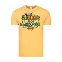 Vintage Mustard heads and bling it's' a mardi gras thing Vintage Tee - FaDigitalArtStudio