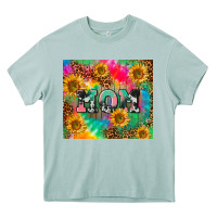 Arona Mom rainbow sunflower Heavy Core Tee - CowGirlArtShop