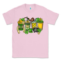 Bubblegum Pink St. Patrick's Day coffee cups Classic Tee - HowdyJamesFarm