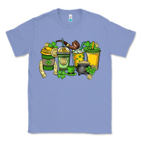 Colony Blue St. Patrick's Day coffee cups Classic Tee - HowdyJamesFarm