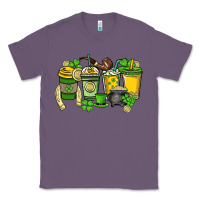 Lavender St. Patrick's Day coffee cups Classic Tee - HowdyJamesFarm