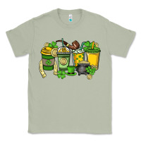 Matcha St. Patrick's Day coffee cups Classic Tee - HowdyJamesFarm