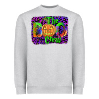 Heather Grey the boo crew Heavyweight Sweatshirt - JahusDesignShop