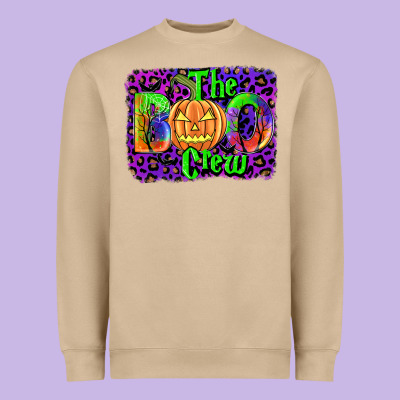 The Boo Crew Heavyweight Sweatshirt Designed By Jahusdesignshop