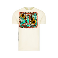 Vintage Arctic gemini turquoise cowhide Vintage Tee - RanaPortraitStore