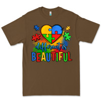 Cacao different is beautiful autism Premium Tee - OliviaCreatesArt