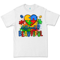 White different is beautiful autism Premium Tee - OliviaCreatesArt