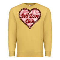 Antique Gold self love club valentine's day Premium Sweatshirt - RanaPortraitStore