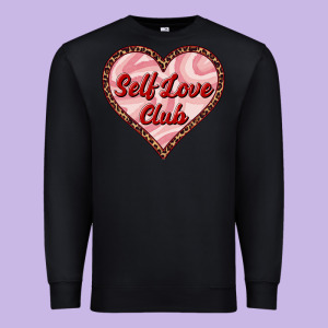 Self Love Club Valentine's Day Premium Sweatshirt Designed By Ranaportraitstore