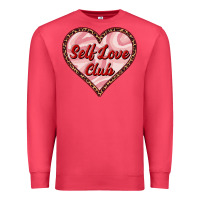 Cardinal self love club valentine's day Premium Sweatshirt - RanaPortraitStore