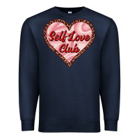 Navy self love club valentine's day Premium Sweatshirt - RanaPortraitStore