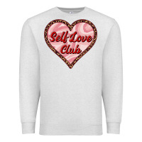 Oatmeal Heather self love club valentine's day Premium Sweatshirt - RanaPortraitStore