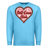 Ocean Blue self love club valentine's day Premium Sweatshirt - RanaPortraitStore