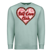 Seafoam self love club valentine's day Premium Sweatshirt - RanaPortraitStore