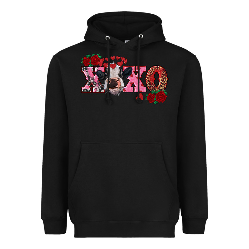 Xoxo Calf Heavyweight Hoodie by RanaPortraitStore | Teevron