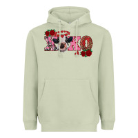 Matcha xoxo calf Heavyweight Hoodie - RanaPortraitStore