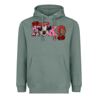 Sage xoxo calf Heavyweight Hoodie - RanaPortraitStore