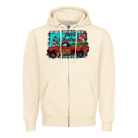 Sandshell truck merry christmas Zipper Hoodie - JahusDesignShop