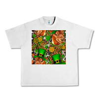 Lunar Rock st patricks  cow with candy Urban Heavy Tee - FaDigitalArtStudio