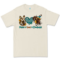 Bone peace love cowboys Premium Tee - OliviaCreatesArt