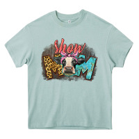 Arona Show mom cow Heavy Core Tee - CowGirlArtShop