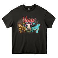Asphalt Show mom cow Heavy Core Tee - CowGirlArtShop