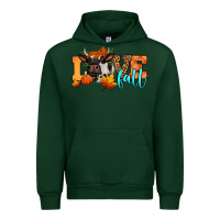 Foreset Green love fall holstein cow Urban Hoodie - Jasminsmagicworld