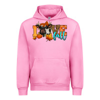 Fuchsia Pink love fall holstein cow Urban Hoodie - Jasminsmagicworld